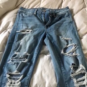 Hi rise jeggings 4 short